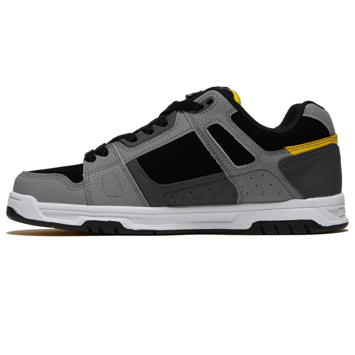 DC Stag Shoes - Grey/Yellow image 2