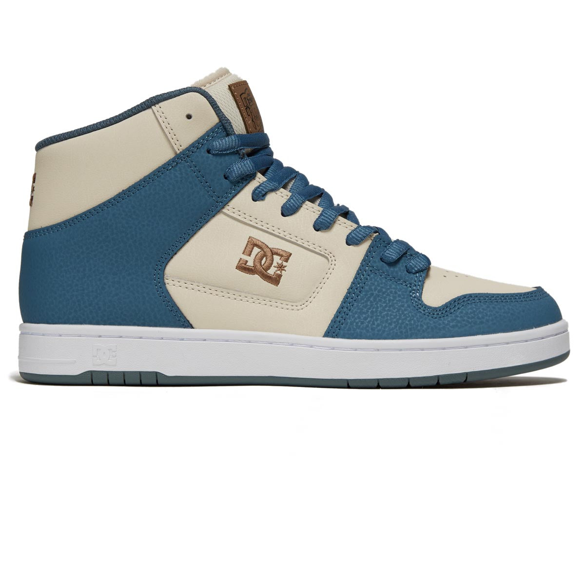 DC Manteca 4 Hi Shoes - Grey/Blue/White image 1