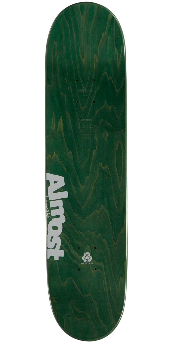 Almost Max Gradient Rings Impact Skateboard Deck - 8.00