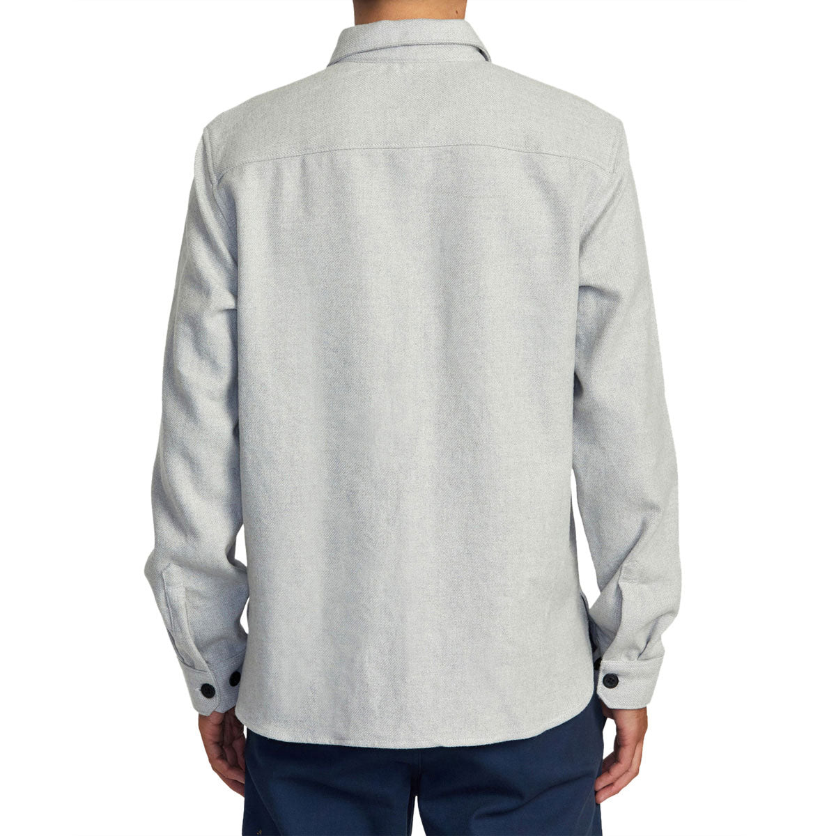 RVCA Va Cpo Long Sleeve Shirt - Grey Marle image 2
