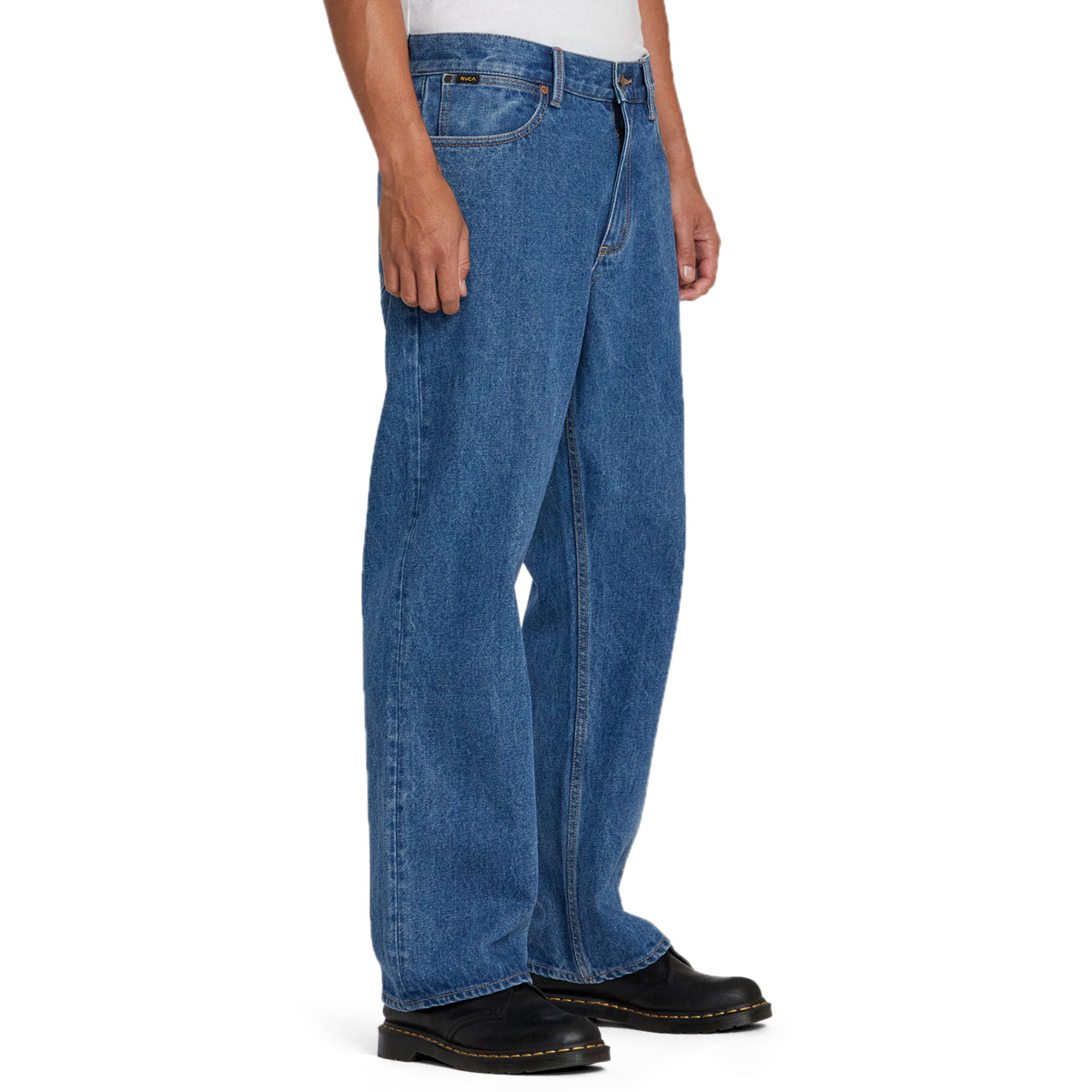 RVCA Americana Dayshift Denim Jeans - Blue Collar image 3