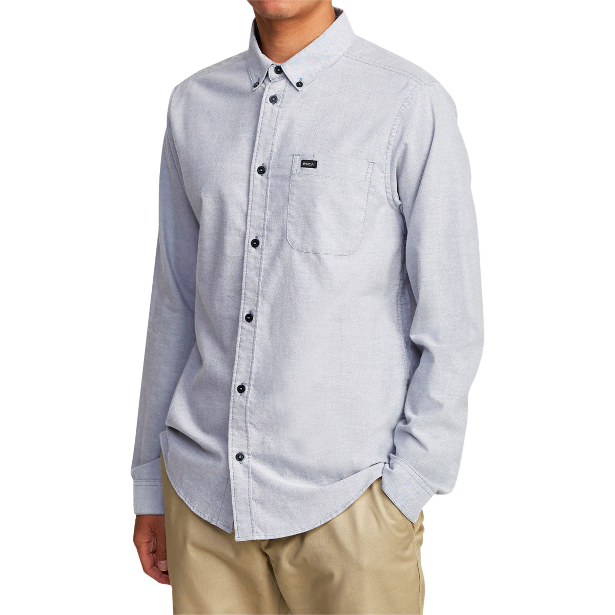 RVCA That'll Do Stretch Long Sleeve Shirt - Pavement image 3