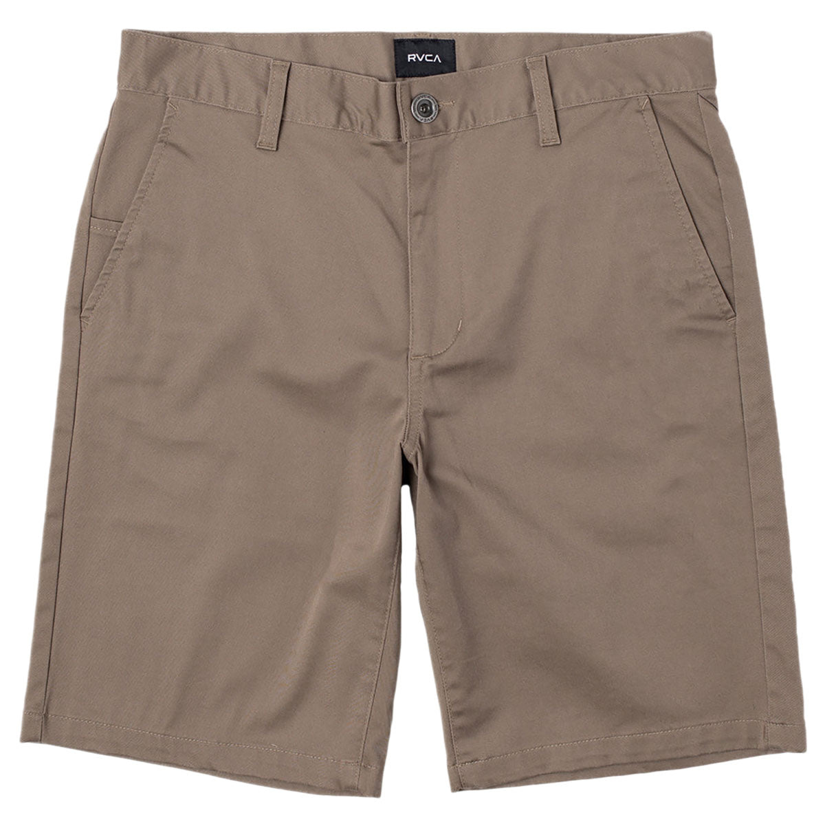 RVCA Weekend Stretch Shorts - New Dark Khaki image 1