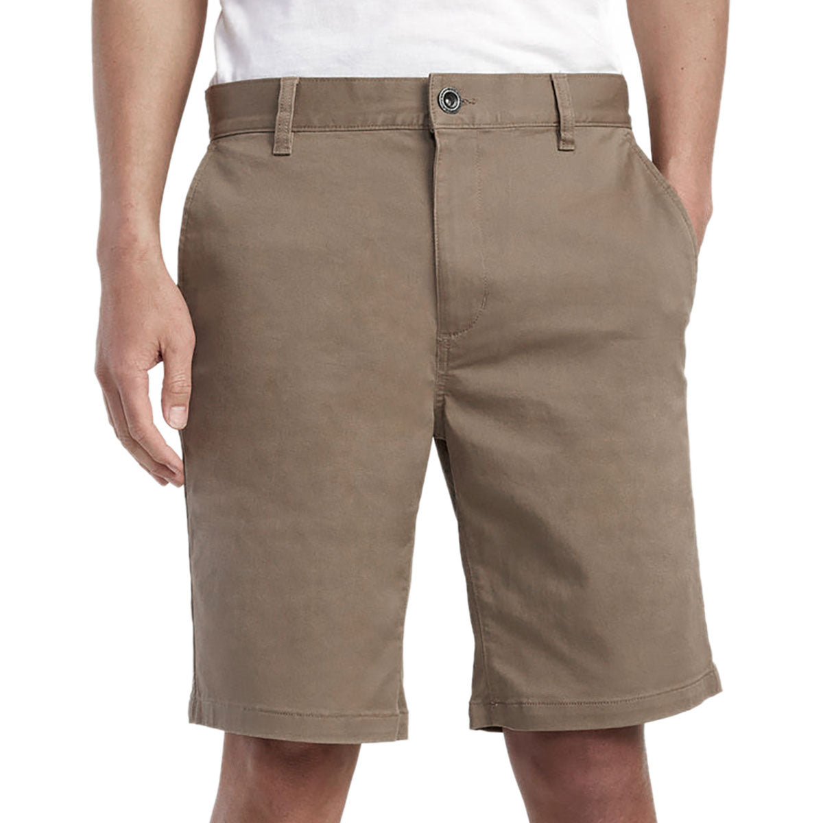 RVCA Weekend Stretch Shorts - New Dark Khaki image 2