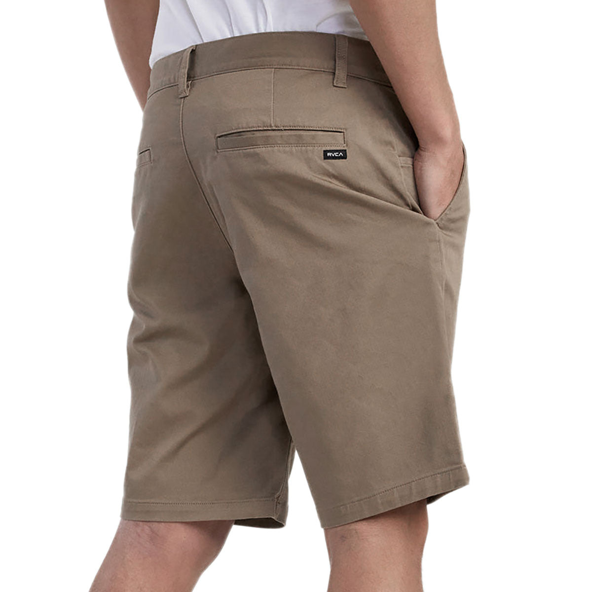 RVCA Weekend Stretch Shorts - New Dark Khaki image 5