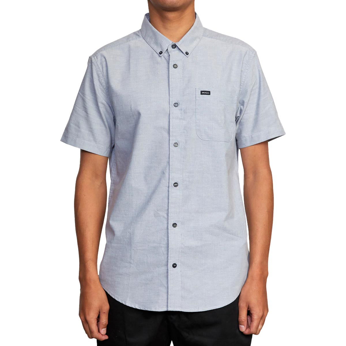 RVCA Thatll Do Stretch Shirt - Pavement 2 image 1