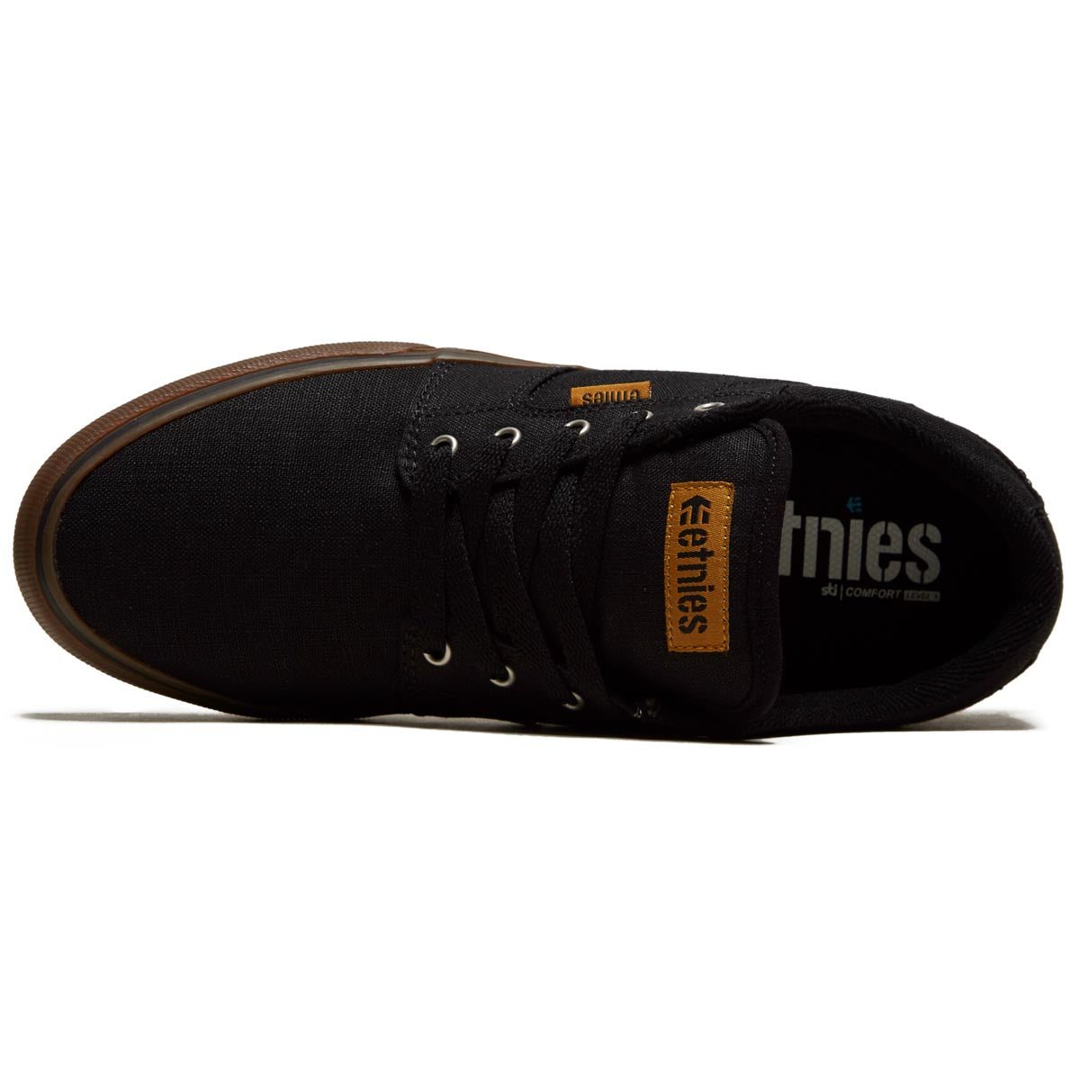 Etnies Barge LS Shoes - Black/Gum/Silver image 3