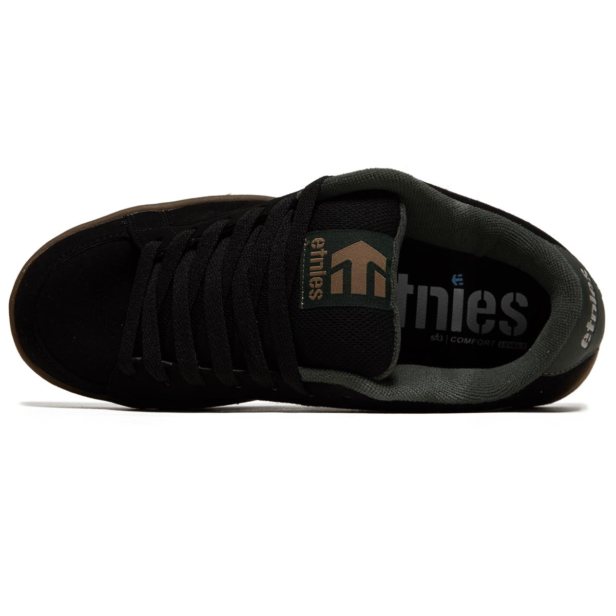 Etnies Kingpin Shoes - Black/Green/Gum image 3