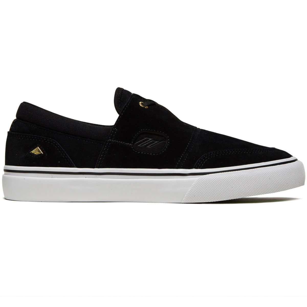 Emerica Servold Shoes - Black/White/Gold image 1