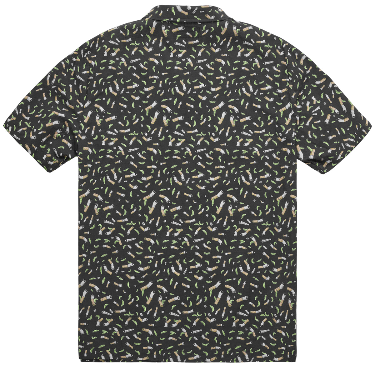 Emerica x Creature Hawaiian Shirt - Black image 2