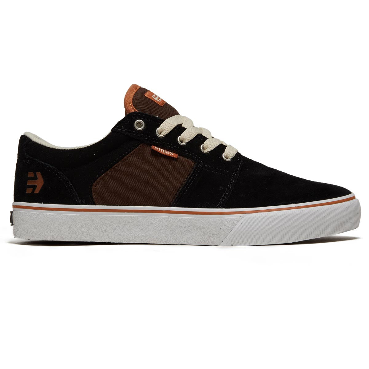 Etnies Barge Ls Shoes - Black/Brown image 1