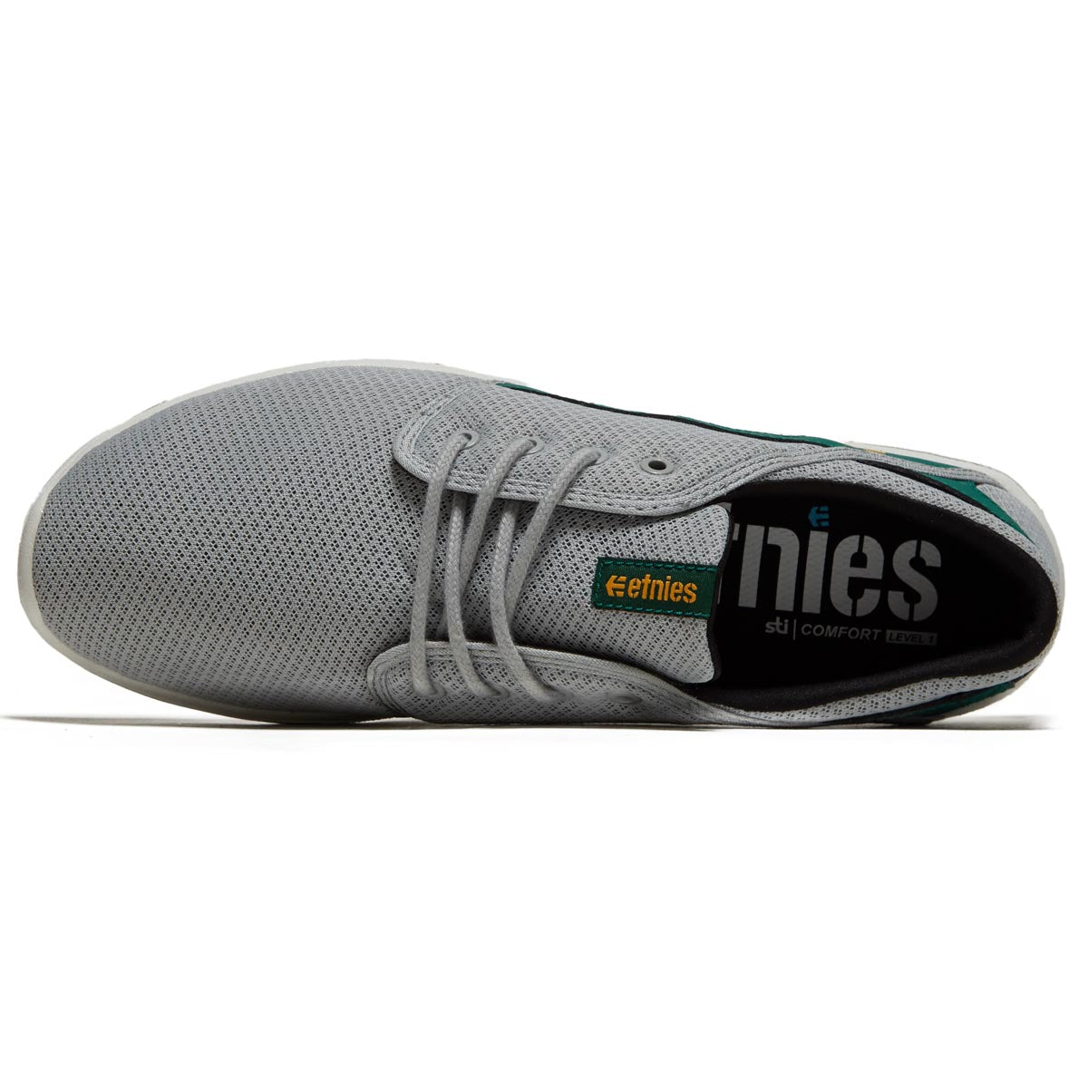 Etnies Scout Shoes - Light Grey/Yellow image 3
