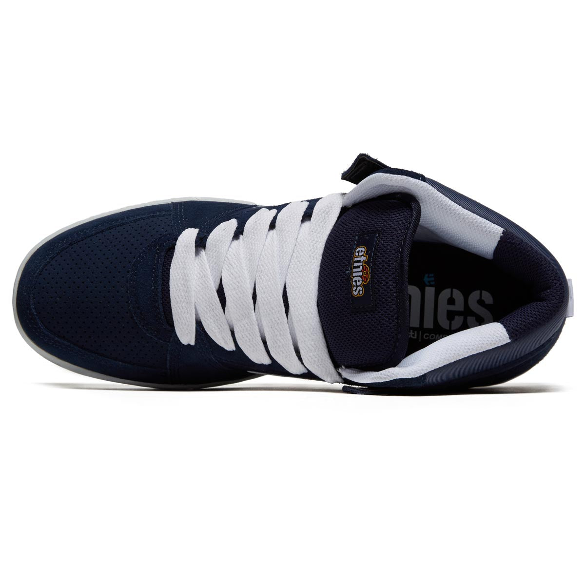 Etnies Mc Rap Hi Shoes - Navy/White image 3