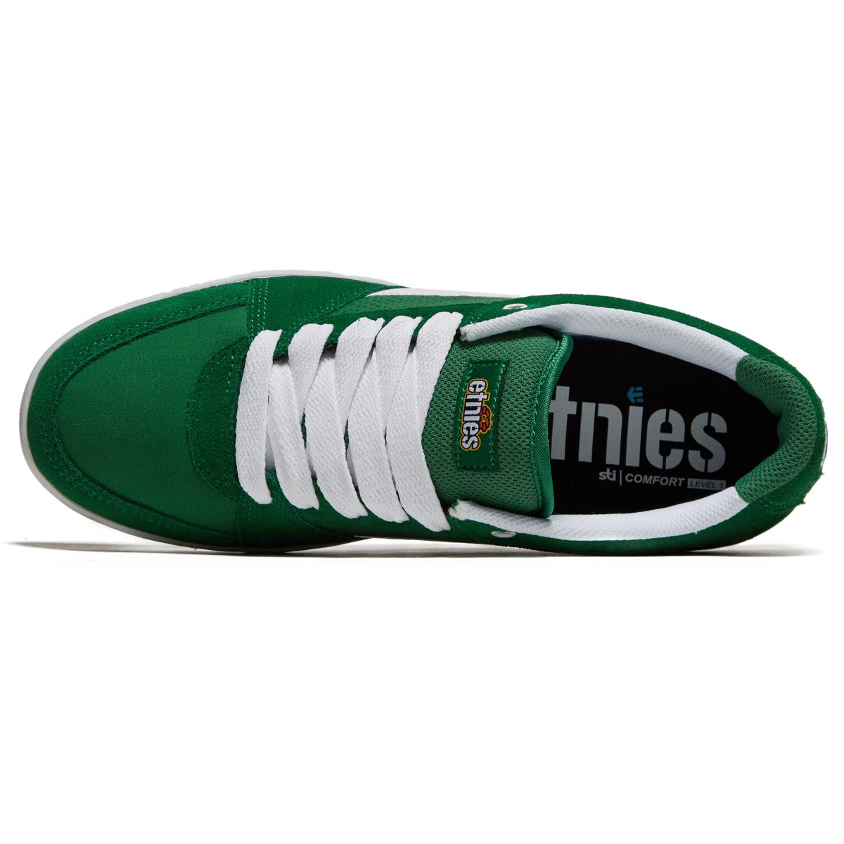 Etnies Mc Rap Lo Shoes - Green/White image 3