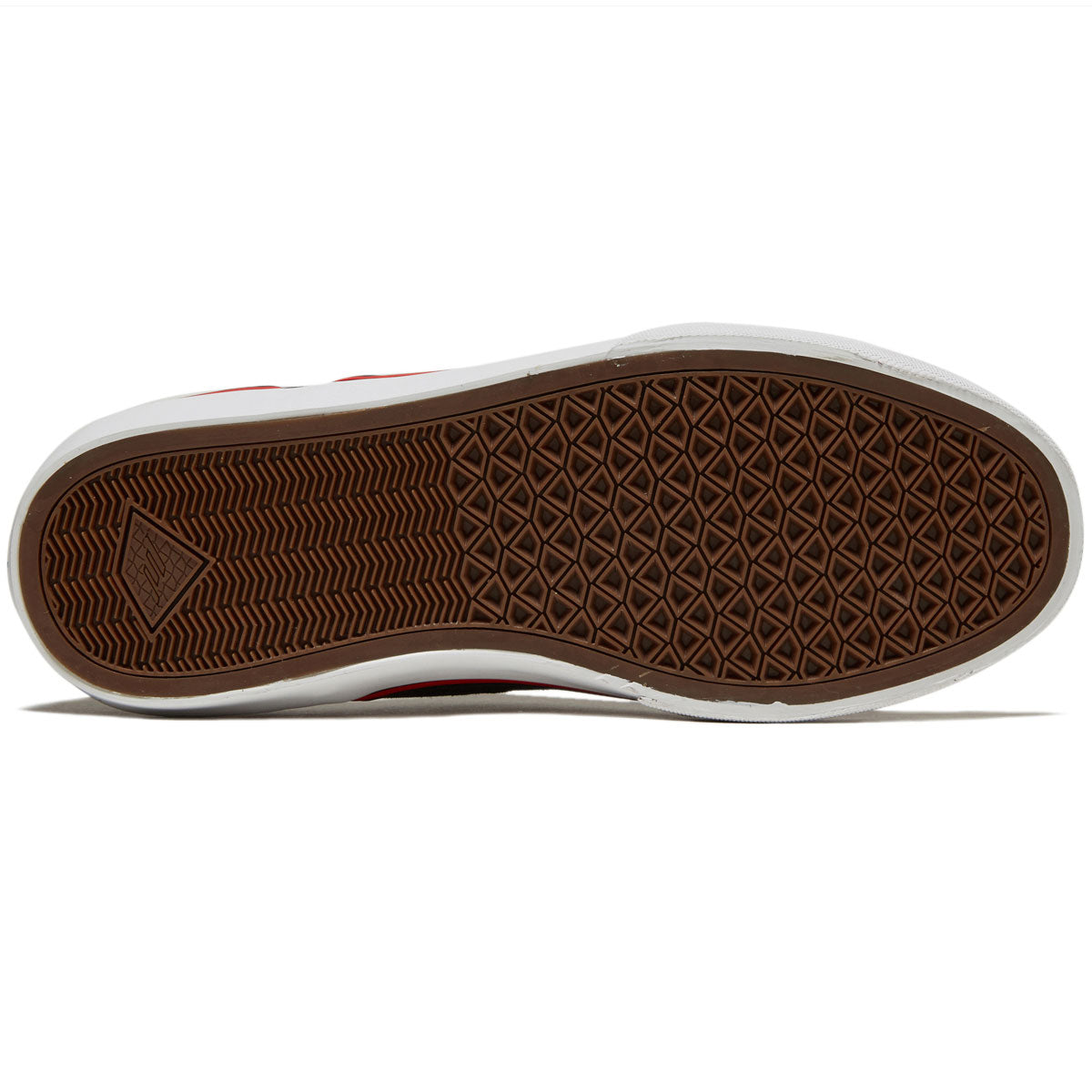 Emerica Wino G6 Slip-on Shoes - Dark Grey/Black/ Red image 4