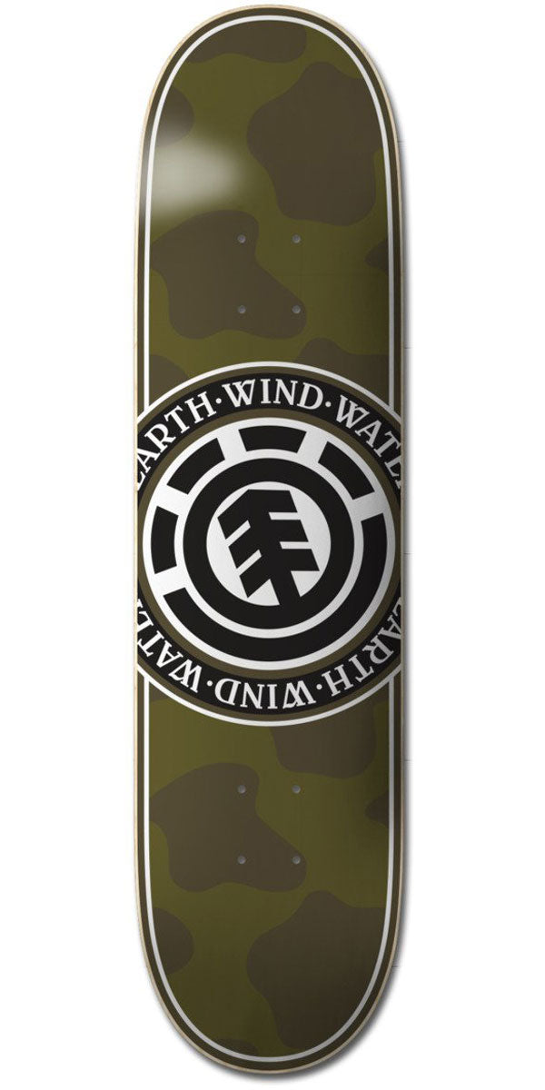 Element Camo Seal Skateboard Deck - 8.00