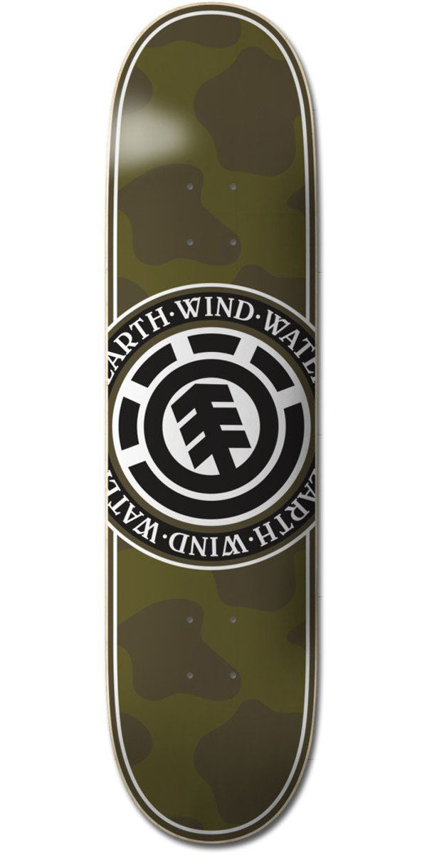 Element Camo Seal Skateboard Deck - 8.25
