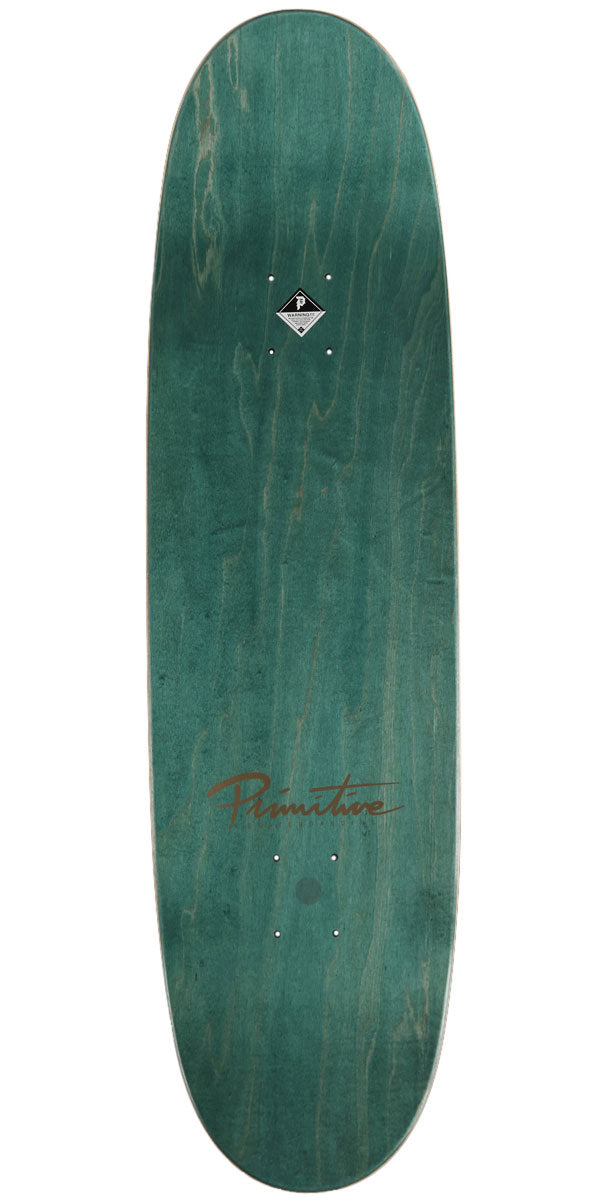 Primitive Villani Holofoil Bat Skateboard Deck - Gold - 8.75