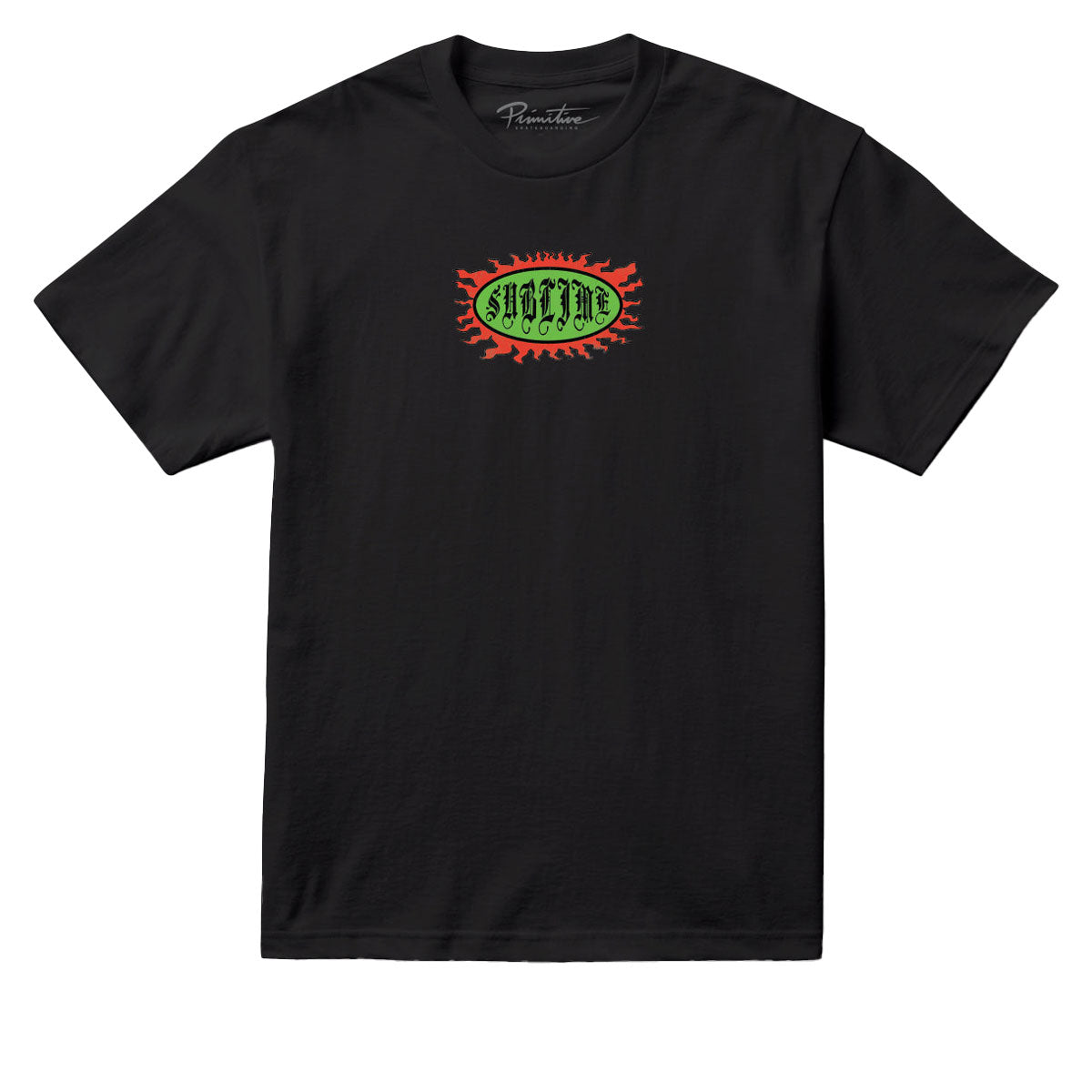 Primitive x Sublime Zine T-Shirt - Black image 1