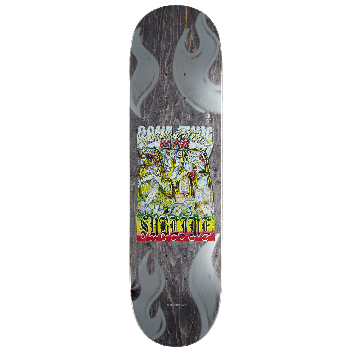 Primitive x Sublime Neal Neighbors Skateboard Deck - Black - 8.50