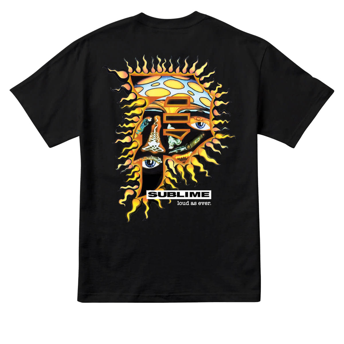 Primitive x Sublime Dirty P T-Shirt - Black image 1