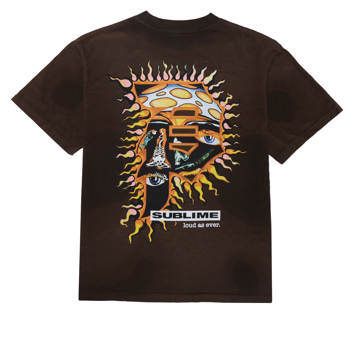 Primitive x Sublime Dirty P T-Shirt - Brown image 2