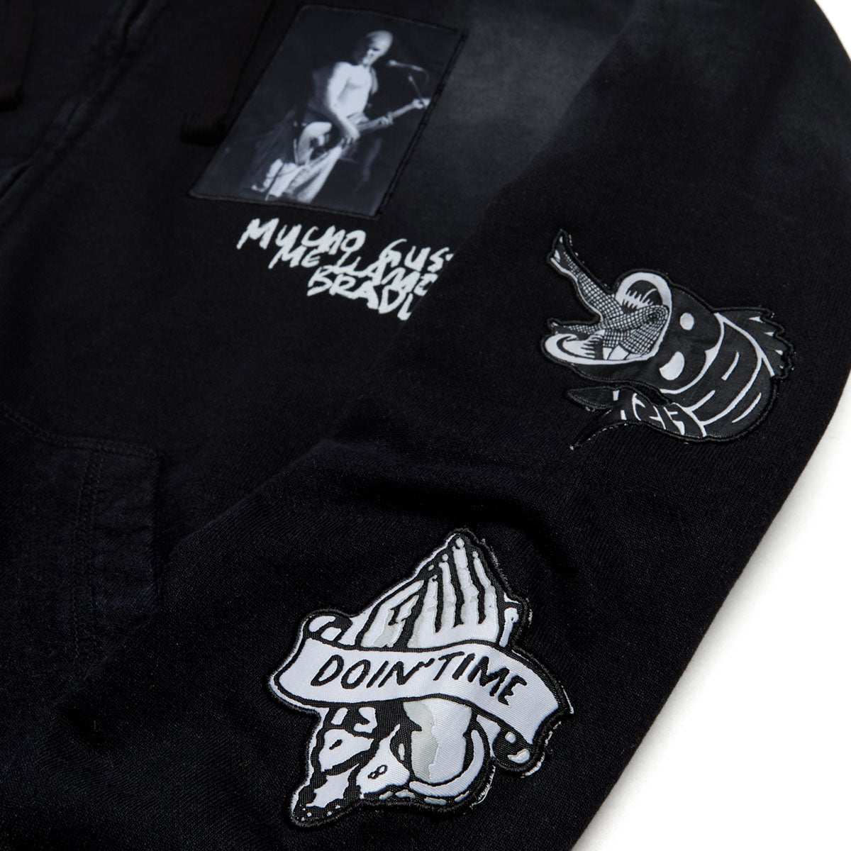 Primitive x Sublime Hello Zip Up Hoodie - Black image 4