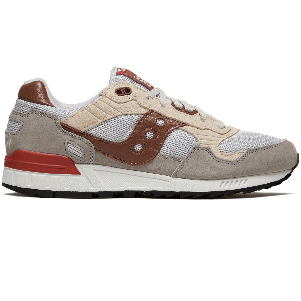 Saucony Shadow 5000 Shoes - Grey/Brown image 1