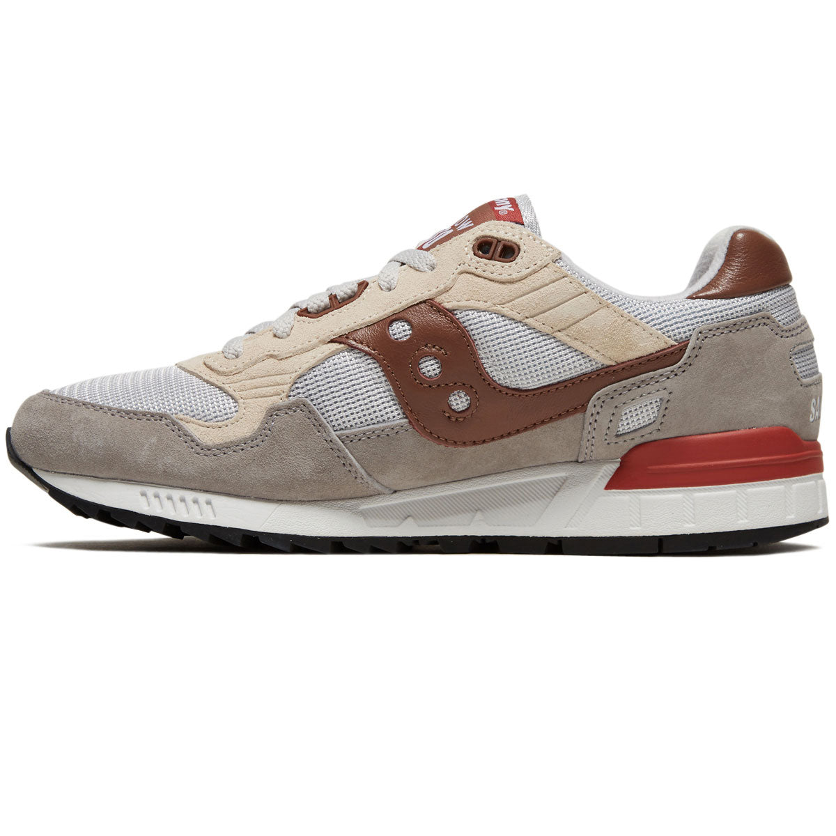 Saucony Shadow 5000 Shoes - Grey/Brown image 2