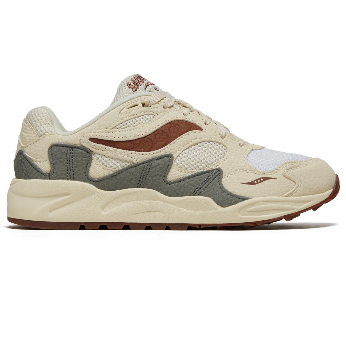Saucony Grid Shadow 2 Shoes - Sand/Brown image 1
