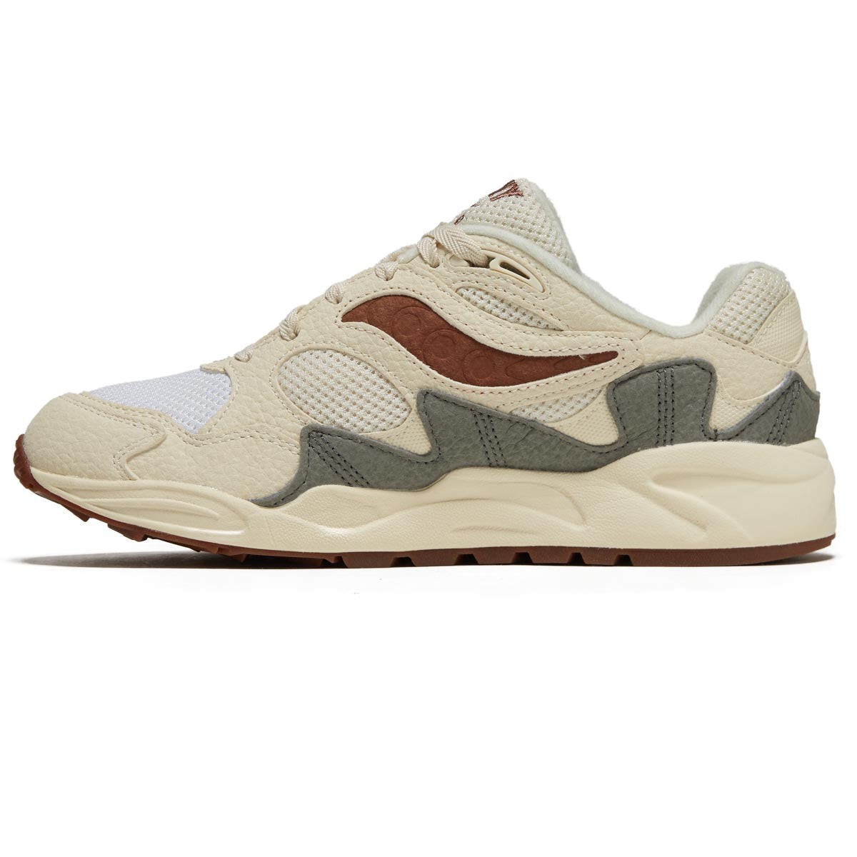 Saucony Grid Shadow 2 Shoes - Sand/Brown image 2