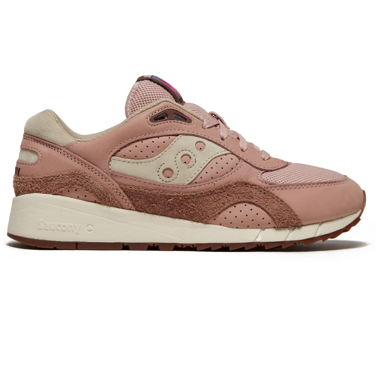 Saucony Shadow 6000 Shoes - Rose/Brown image 1
