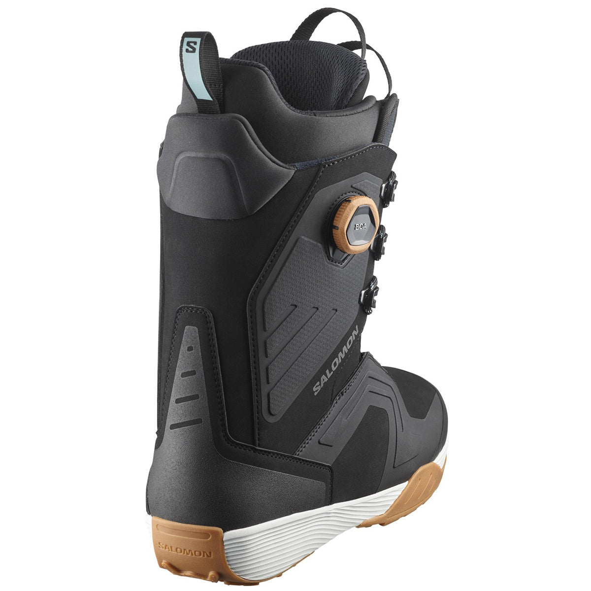 Salomon Dialogue Lace 2024 Snowboard Boots - Black/Black image 2