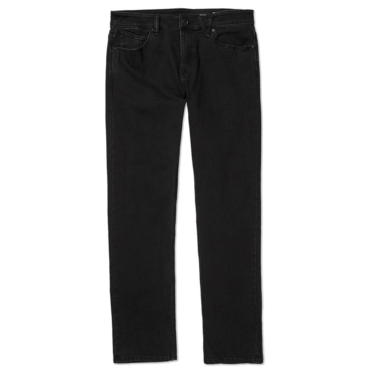 Volcom Solver Denim Jeans - Black Out image 1