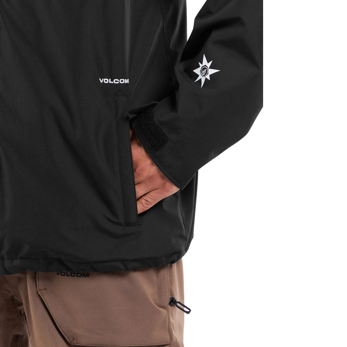 Volcom 2836 Insulated Snowboard Jacket - Black 2024 image 4