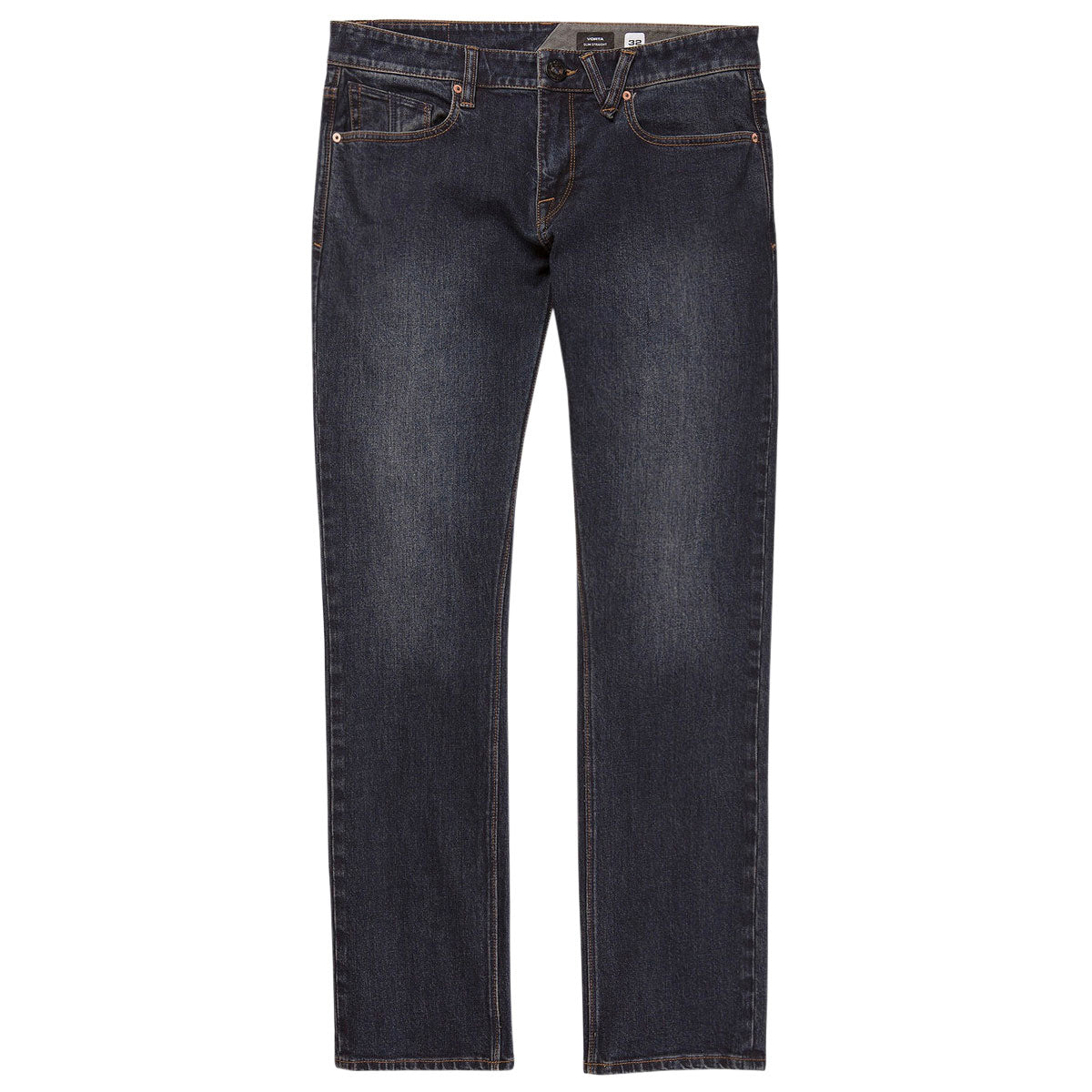 Volcom Vorta Denim Jeans New Vintage Blue – Daddies Board Shop