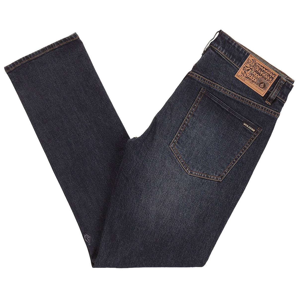 Volcom Vorta Denim Jeans - New Vintage Blue image 2
