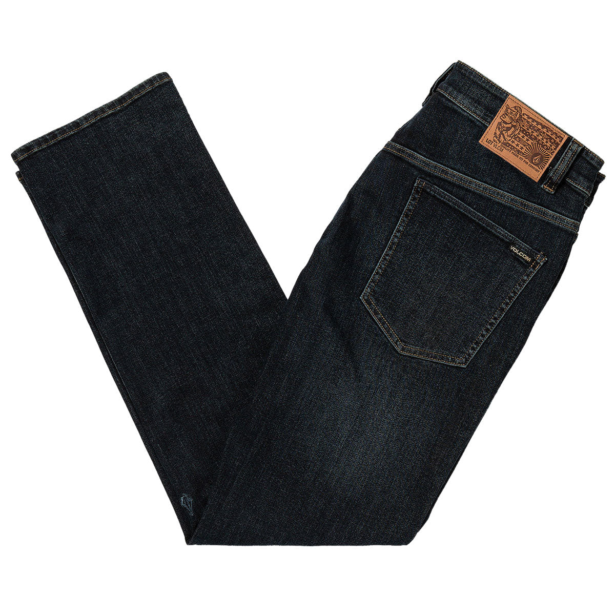 Volcom Solver Denim Pants - New Vintage Blue image 2