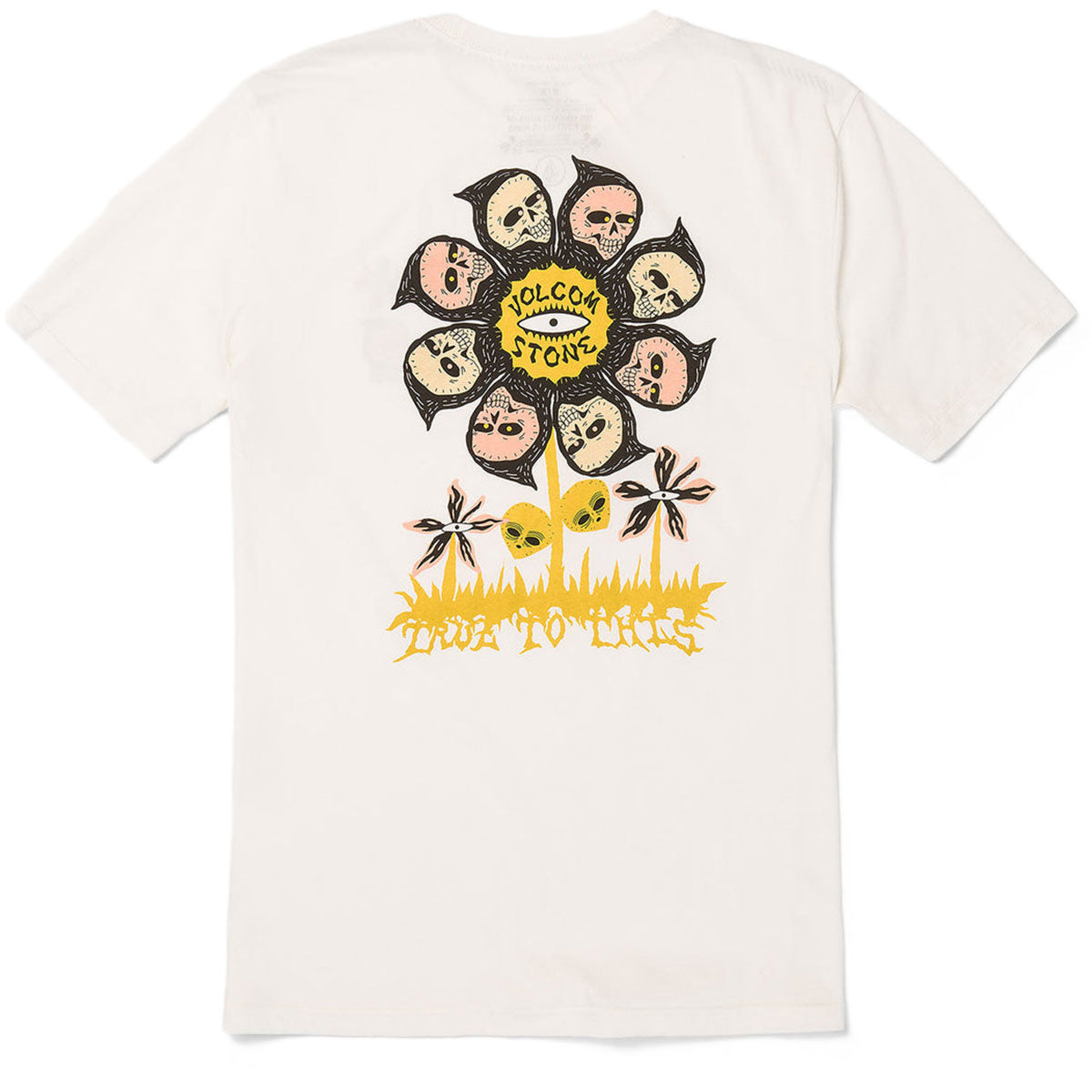 Volcom Flower Budz Fty T-Shirt - Off White image 2