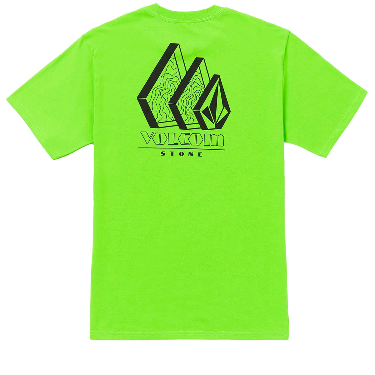Volcom Repeater T-Shirt - Electric Green image 2
