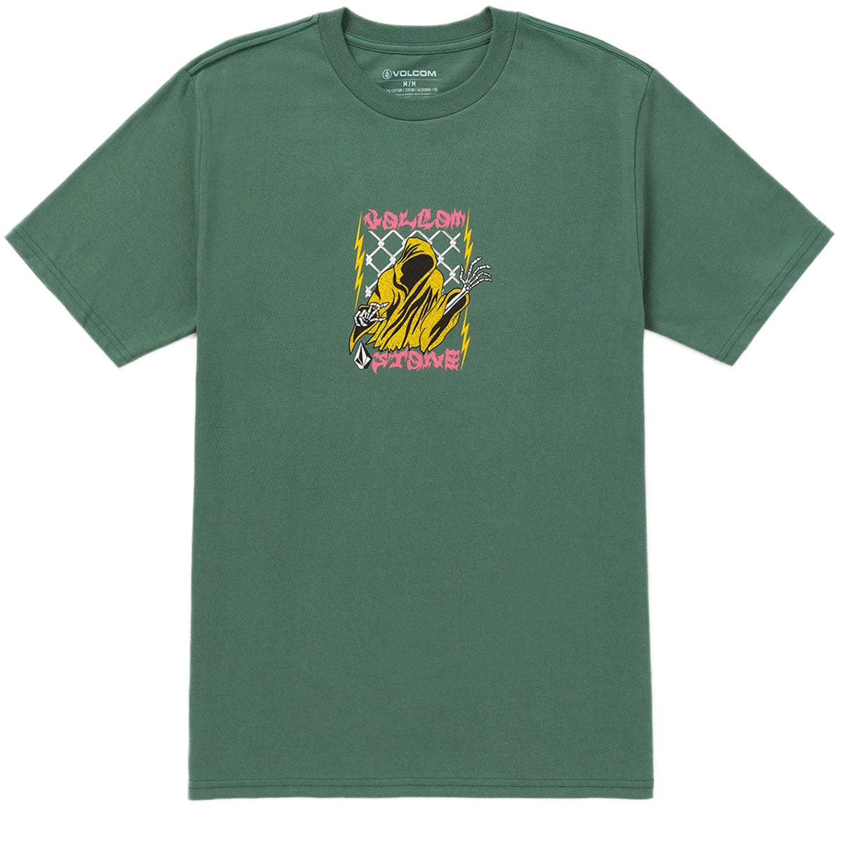 Volcom Thundertaker T-Shirt - Fir Green image 1