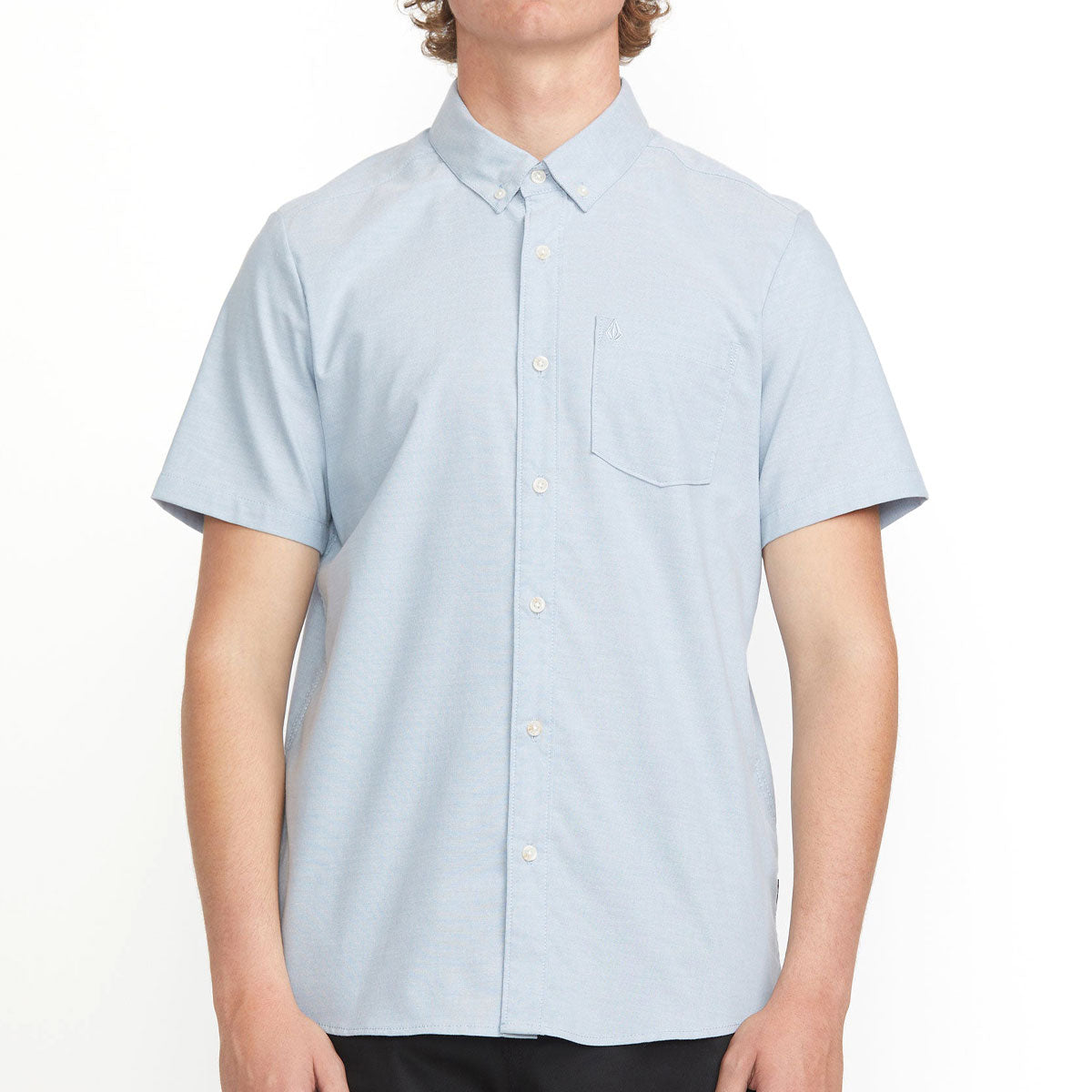 Volcom Everett Oxford Shirt - Wrecked Indigo 2025 image 1