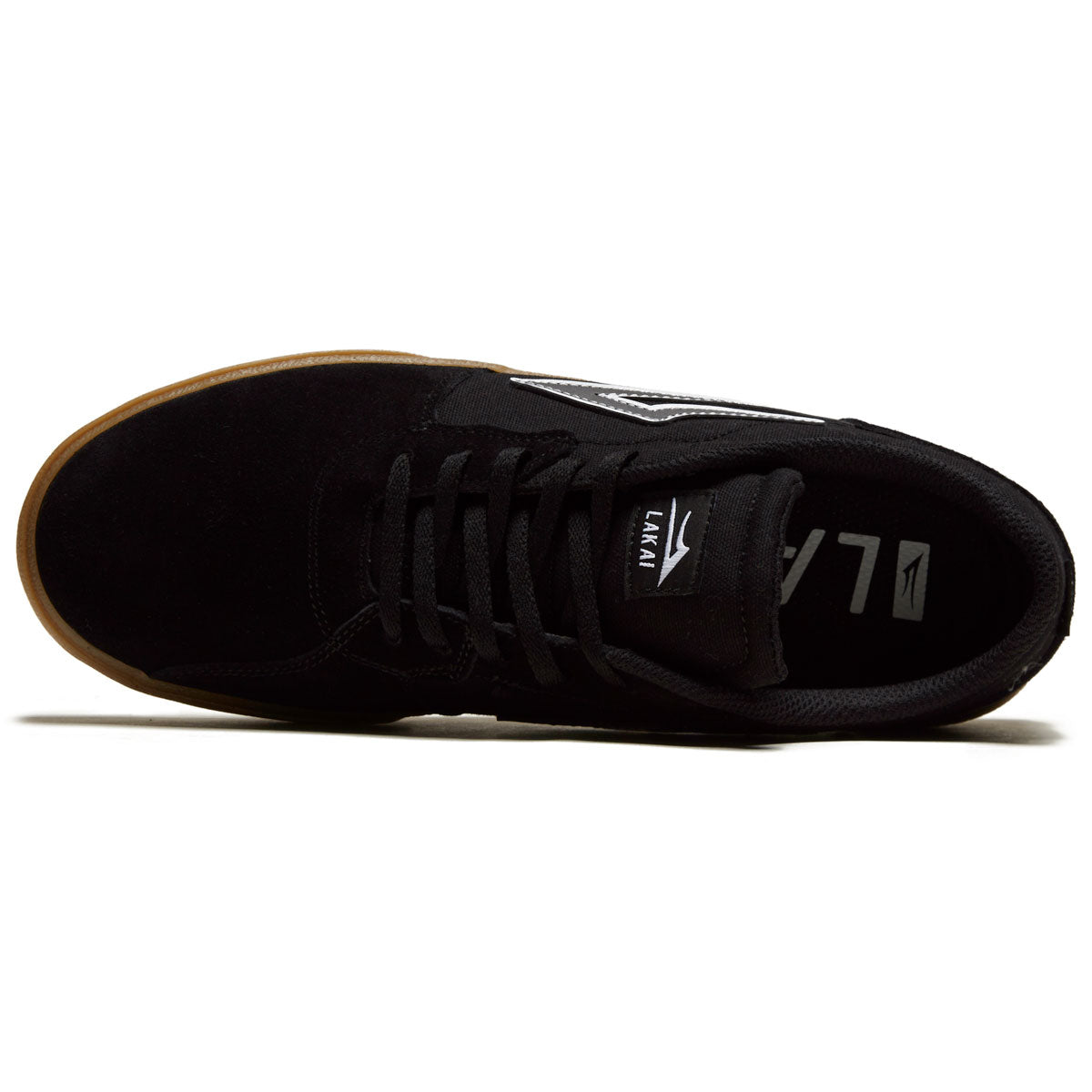 Lakai Cardiff Shoes - Black/Gum Suede image 3