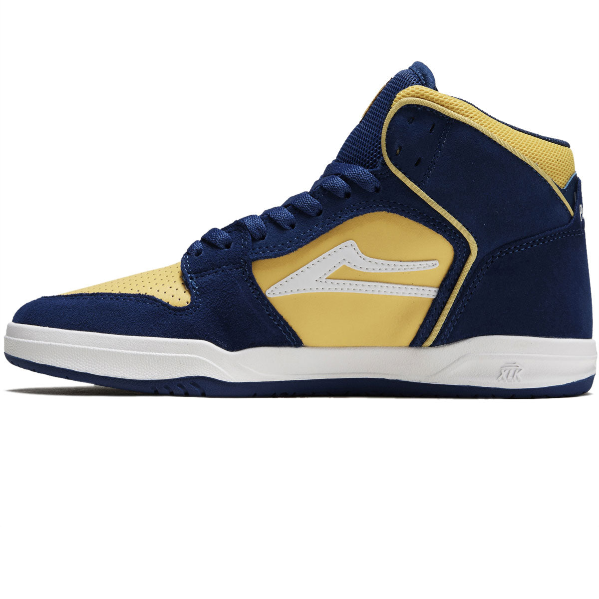 Lakai x Pacifico Telford Shoes - Blue/Yellow Suede image 2