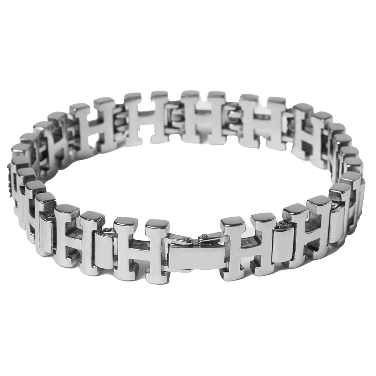 Huf H Link Bracelet - Silver image 1