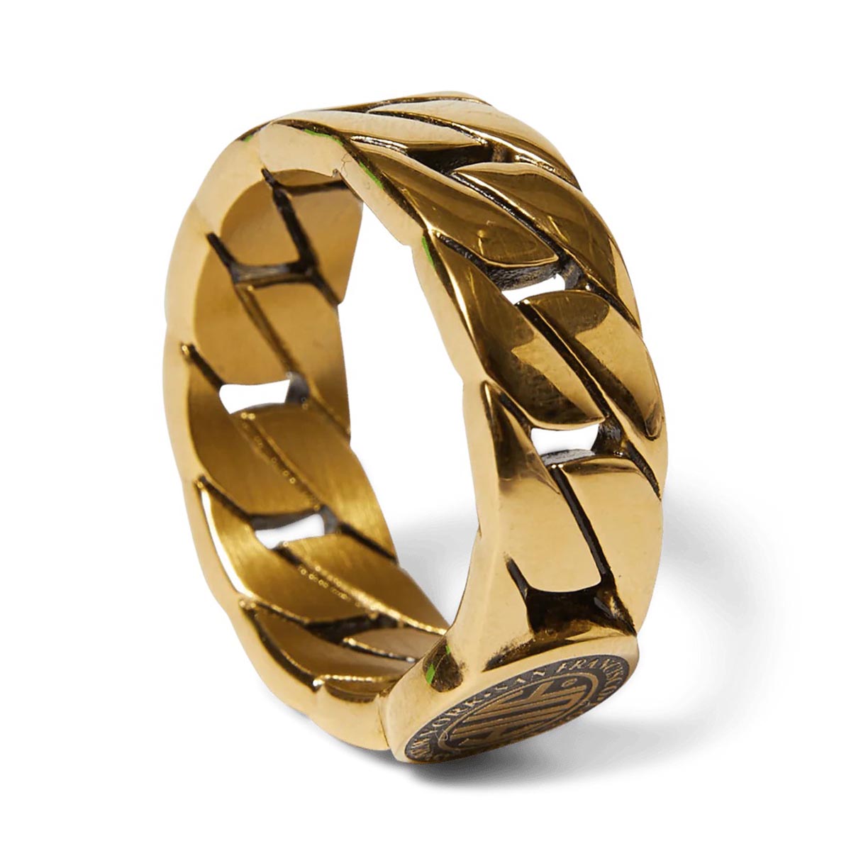 Huf Regional Cuban Link Ring - Gold image 3
