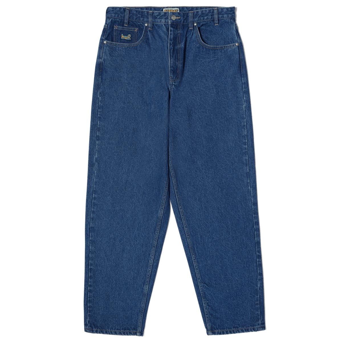 Huf Cromer Jeans - Stone Wash Indigo image 2