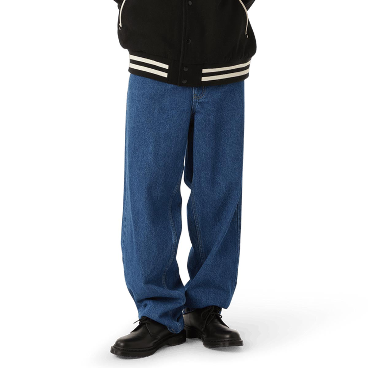 Huf Cromer Jeans - Stone Wash Indigo image 4