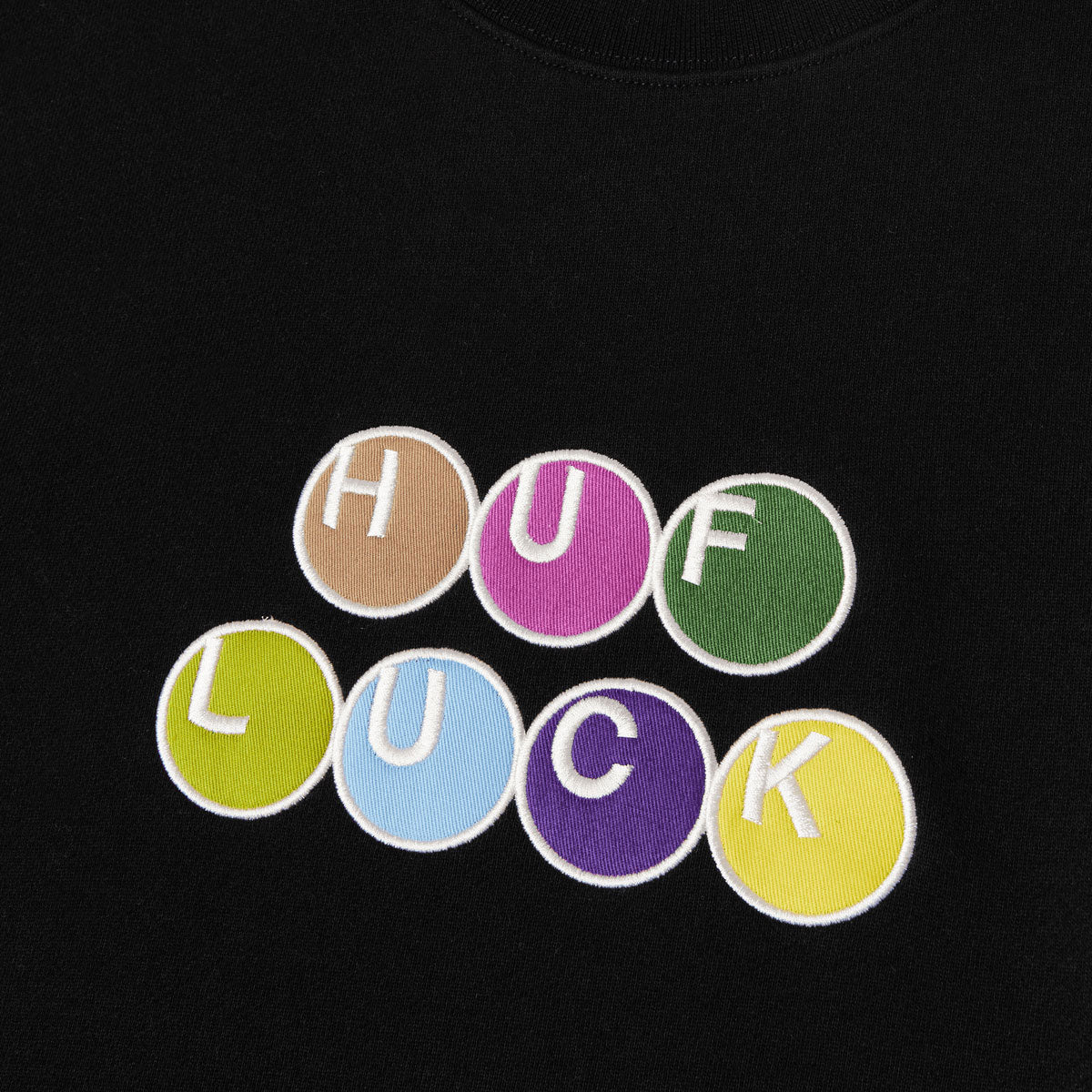 HUF Lucky Crewneck Sweatshirt - Black image 2