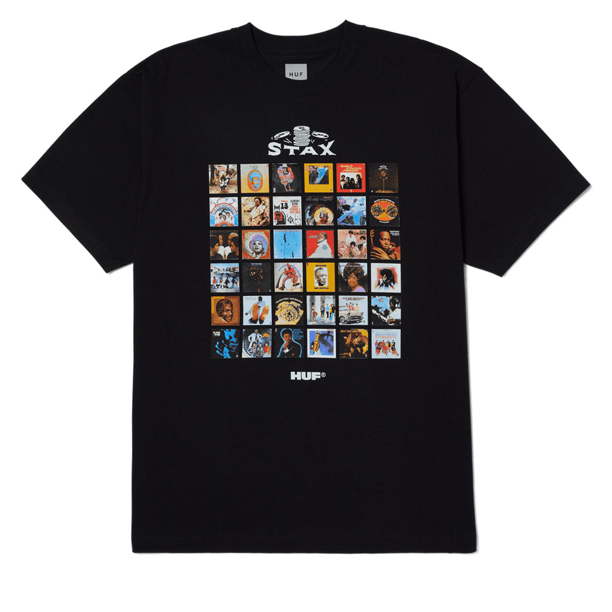 HUF Soulsville USA T-Shirt - Black image 1